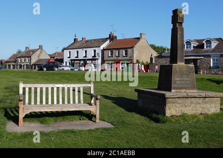 Dorf Goathland (als Aidensfield in TV-Drama `Heartbeat` verwendet), North York Moors National Park, North Yorkshire, England, Vereinigtes Königreich, Europa Stockfoto